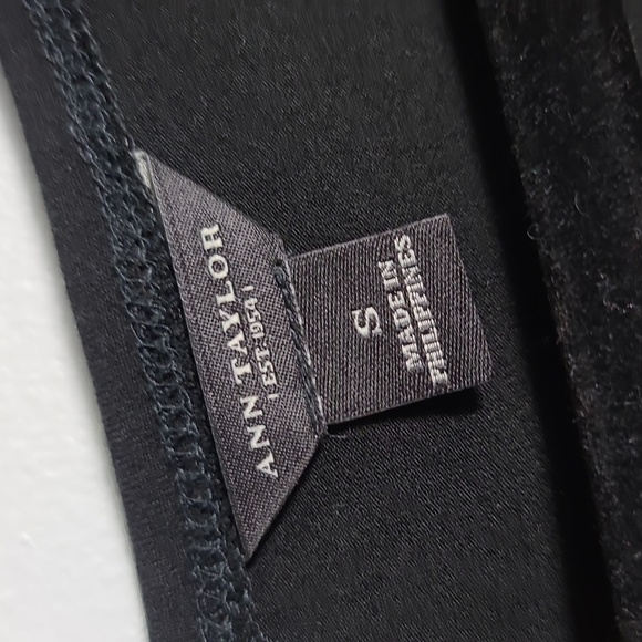 ANN TAYLOR Faux Wrap Midi Dress V-Neck Cap Sleeve Short Pullover Size Small - Picture 2 of 12